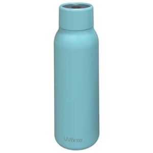 New In Box UVBrite 18.6-fl oz Blue Stainless Steel Insulated Water Bottle